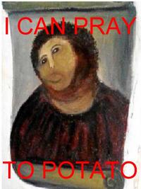 Botched Ecce Homo Painting