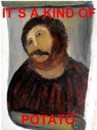 Botched Ecce Homo Painting