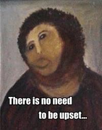 Botched Ecce Homo Painting