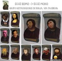 Botched Ecce Homo Painting