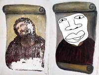 Botched Ecce Homo Painting