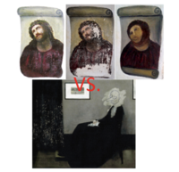 Botched Ecce Homo Painting