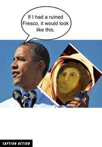 Botched Ecce Homo Painting