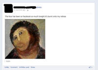 Botched Ecce Homo Painting