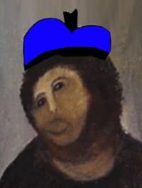 Botched Ecce Homo Painting