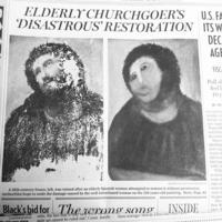 Botched Ecce Homo Painting