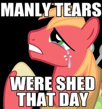 Manly Tears