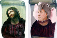 Botched Ecce Homo Painting