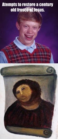 Botched Ecce Homo Painting