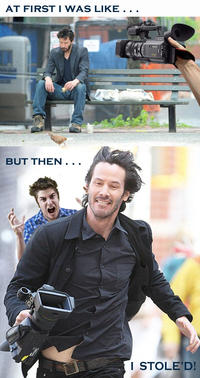 Happy Keanu