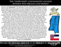 Land Mass between New Orleans and Mobile