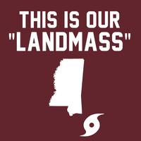 Land Mass between New Orleans and Mobile