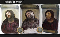Botched Ecce Homo Painting