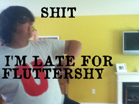Shit, I'm Late For School