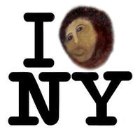 Botched Ecce Homo Painting