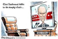 Clint Eastwood's Empty Chair Speech / Eastwooding / Invisible Obama