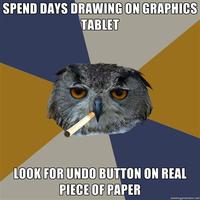 Art Student Owl