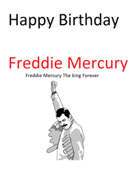 Freddie Mercury Rage Pose