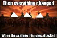 Ah, The Scalene Triangle