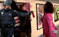 Casually Pepper Spray Everything Cop