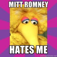 Fired Big Bird / Mitt Romney Hates Big Bird