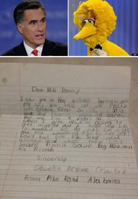 Fired Big Bird / Mitt Romney Hates Big Bird