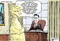 Fired Big Bird / Mitt Romney Hates Big Bird