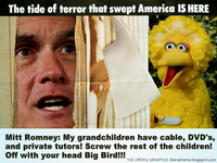 Fired Big Bird / Mitt Romney Hates Big Bird