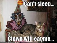 Can't sleep, clown will eat me