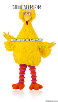 Fired Big Bird / Mitt Romney Hates Big Bird