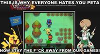 Pokémon Black and Blue / PETA Pokémon Parody