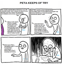 Pokémon Black and Blue / PETA Pokémon Parody
