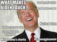Laughing Joe Biden