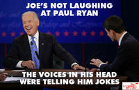 Laughing Joe Biden