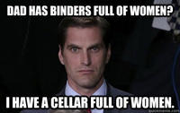 Menacing Josh Romney