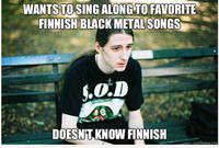 First World Metal Problems