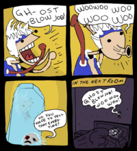 Ghost Blowjob! Woo-woo!