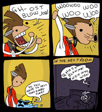 Ghost Blowjob! Woo-woo!