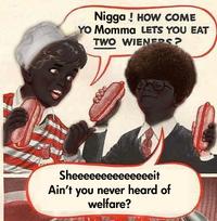 Gee Bill how come your mom﻿ lets you eat two wieners?
