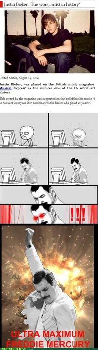 Freddie Mercury Rage Pose