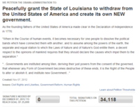 United States Secession Petitions