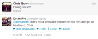 Chris Brown Shaming