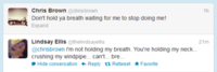 Chris Brown Shaming