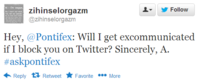 #AskPontifex