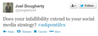 #AskPontifex