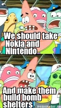 Push It Somewhere Else Patrick