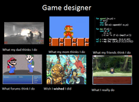 What People Think I Do / What I Really Do