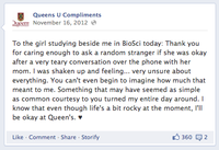 University Compliment Facebook Pages