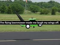 Flying Lawnmower