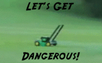 Flying Lawnmower